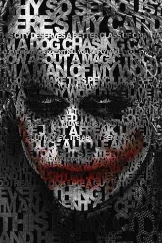 Joker Word Wallpaper - Download to your mobile from PHONEKY