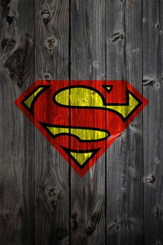 Superman Holz