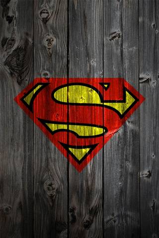 Superman Wooden