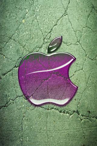 Фиолетовое яблоко