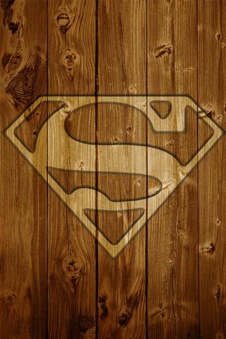 Wooden Superman